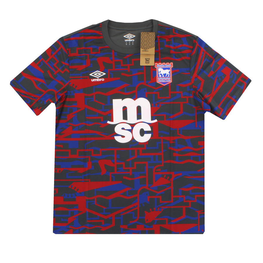 2025-26 Ipswich Umbro Pre-Match Shirt *BNIB* L