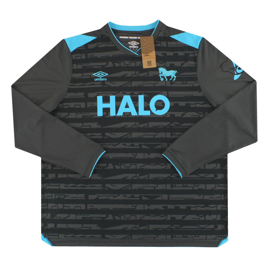 2025-26 Ipswich Umbro Ausweichtrikot *mit Etiketten* XXXL