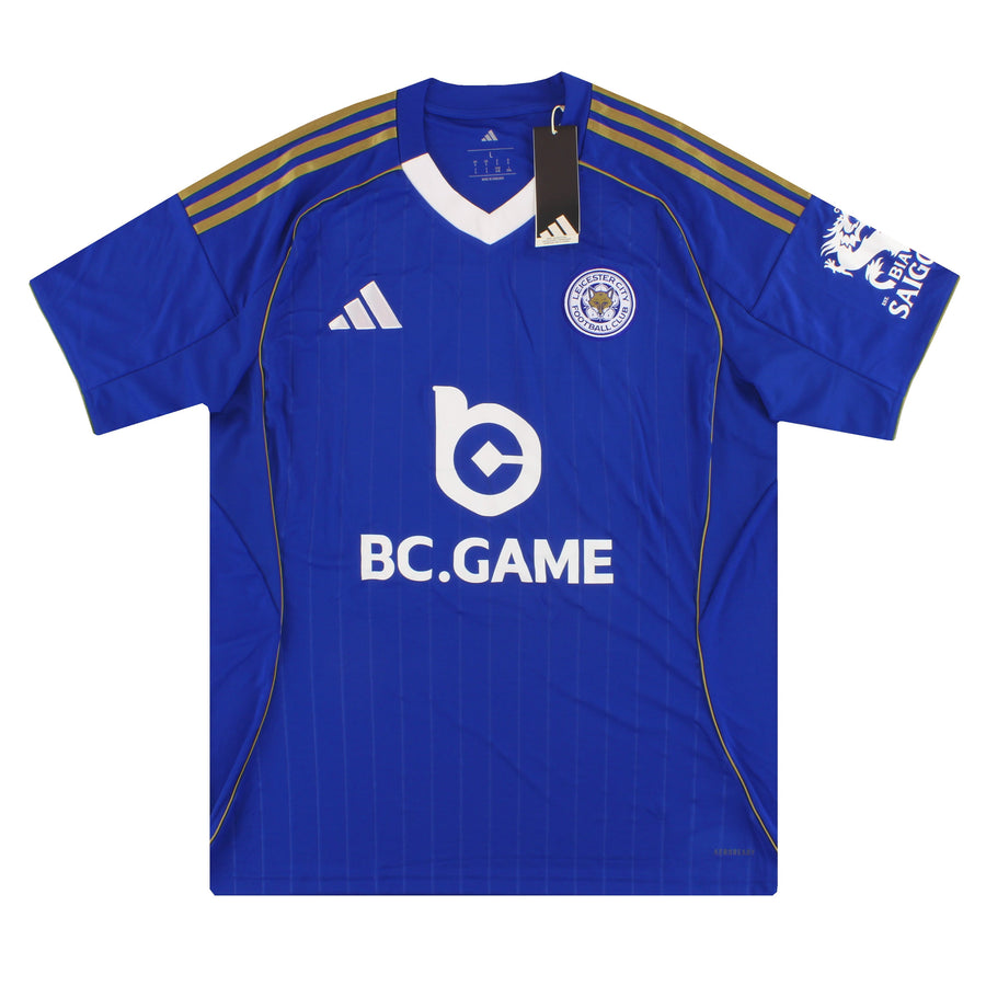 2025-26 Leicester adidas Heimtrikot *mit Etiketten* XXL