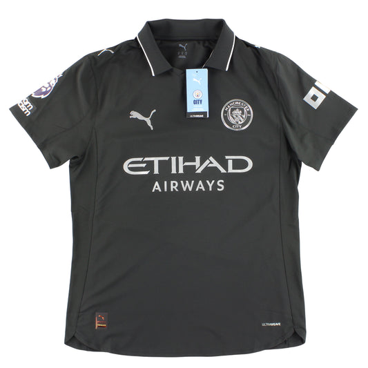 2025-26 Manchester City Puma Authentic Away Shirt *w/tags* M