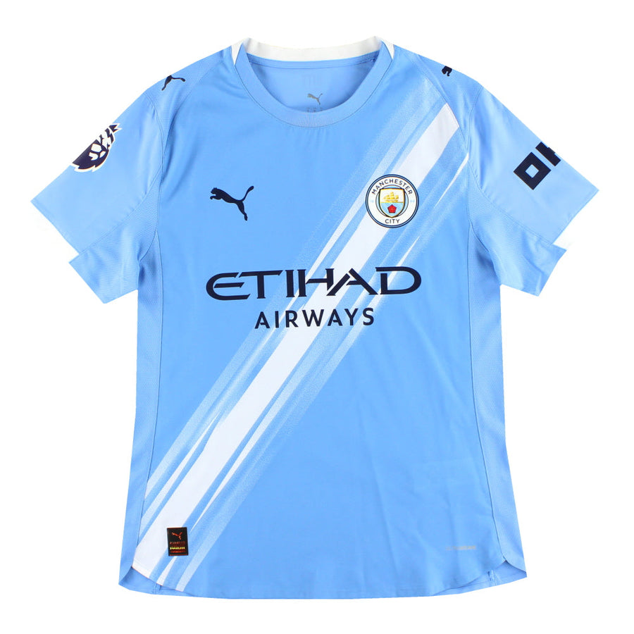 2025-26 Manchester City Puma Authentic Heimtrikot *Neuwertig* M