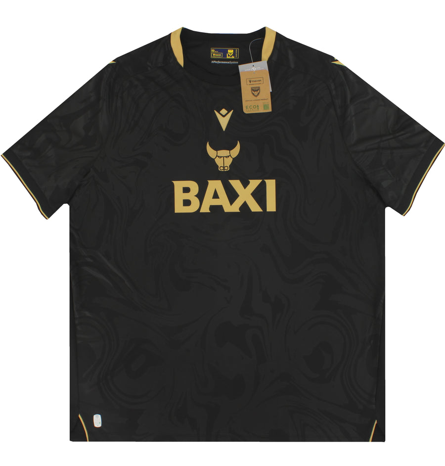 2025-26 Oxford United Macron Auswärtstrikot *BNIB* XXXXXL