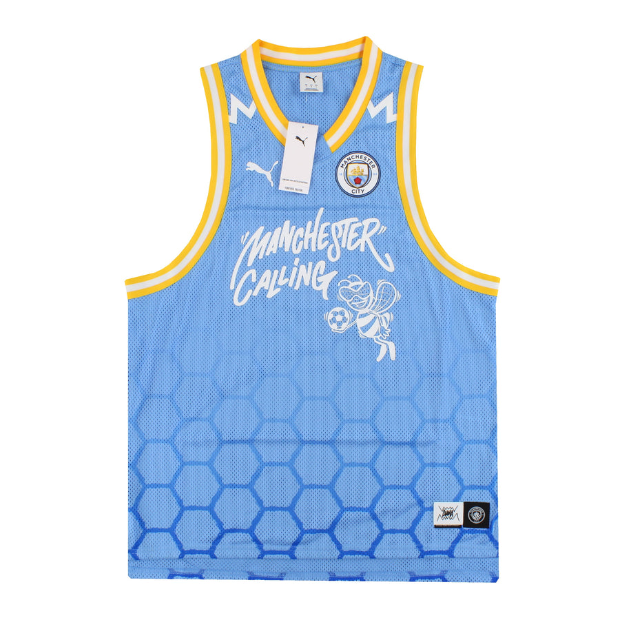 2025-26 Puma Hoops x Manchester City Basketball-Weste *mit Etikett* L