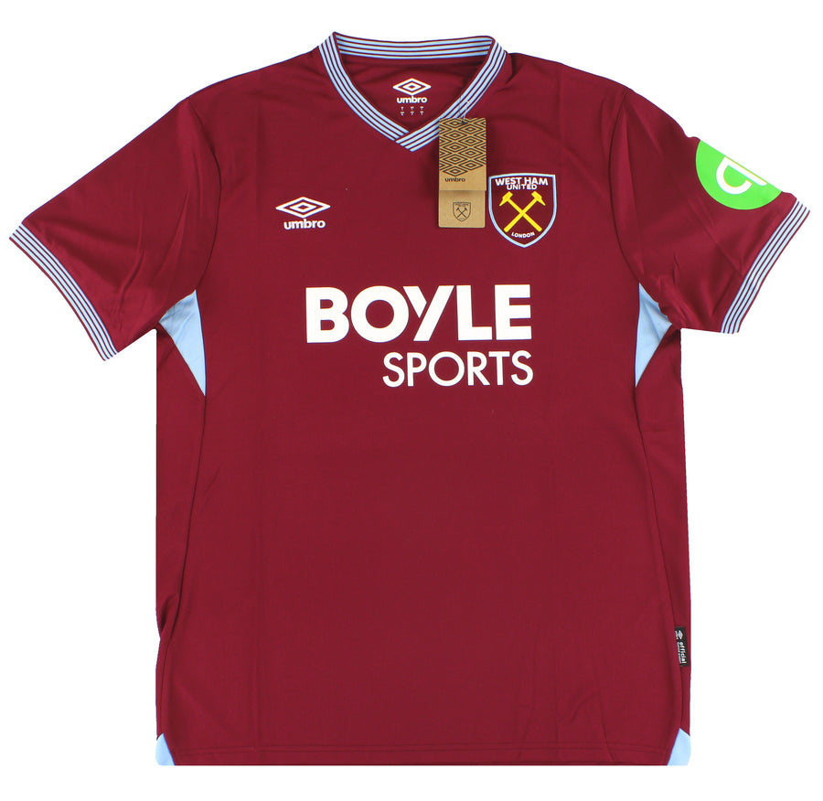 2025-26 West Ham Umbro Home Shirt *BNIB* XL