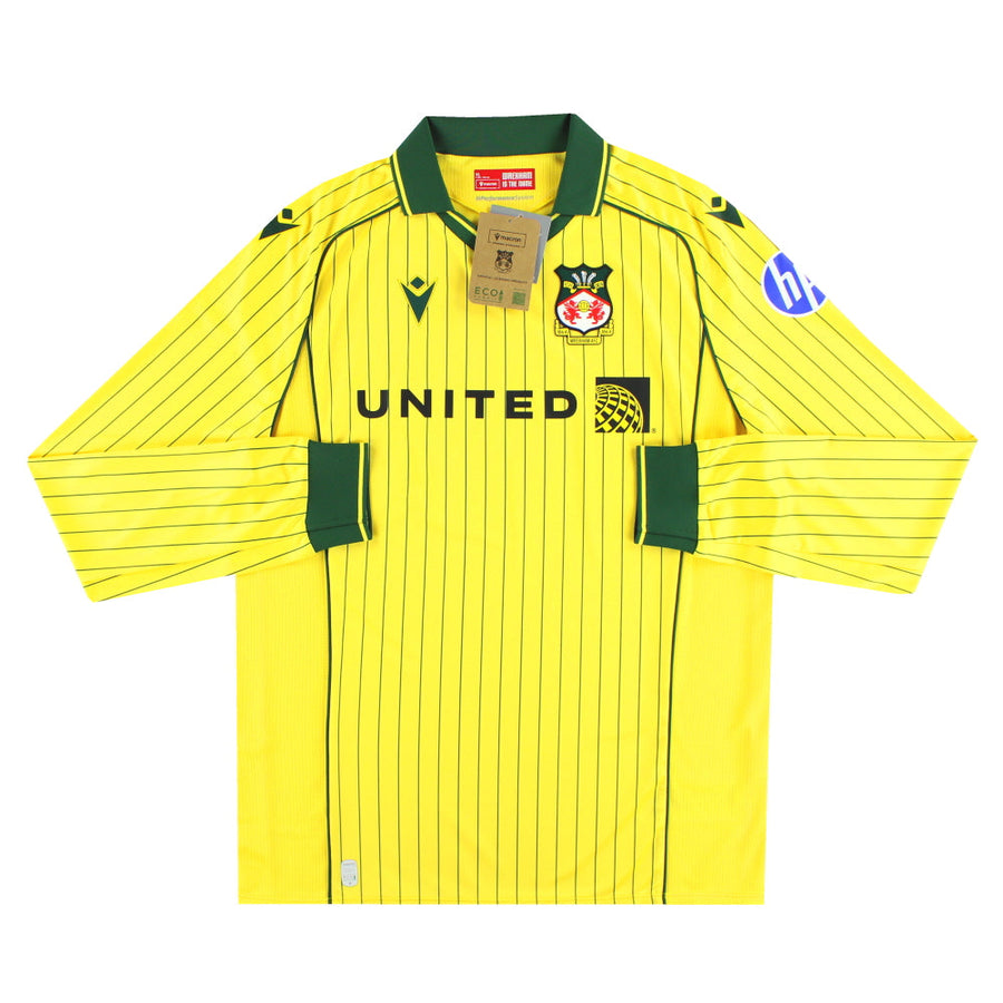 2025-26 Wrexham Macron Auswärtstrikot L/S *BNIB* XL