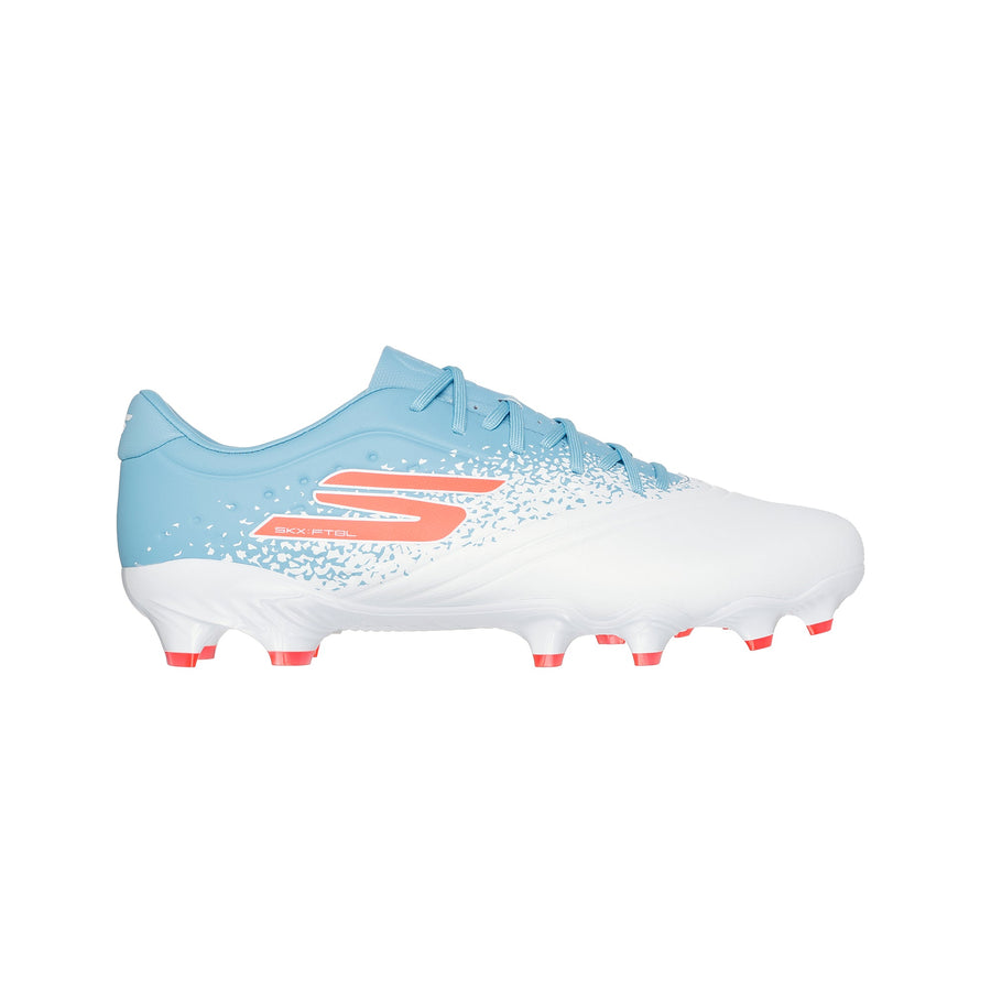 Skechers Razor 1.5 Academy FG Fußballschuhe - Weiß/Blau