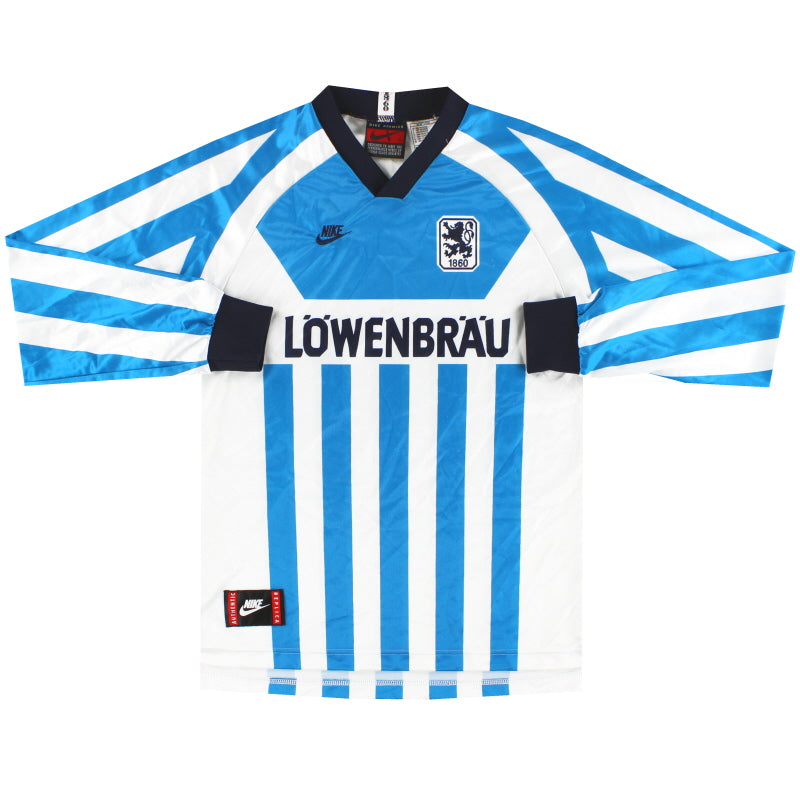 1995-96 1860 München Nike Heimtrikot L/S XL.Jungen