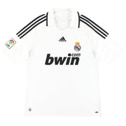 2008-09 Real Madrid adidas Heimtrikot XXL