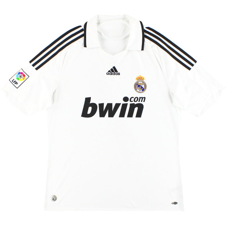 2008-09 Real Madrid adidas Heimtrikot XXL