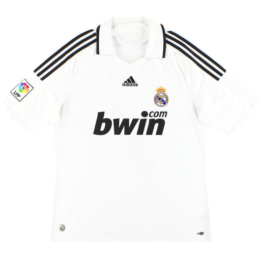 2008-09 Real Madrid adidas Home Shirt XXL