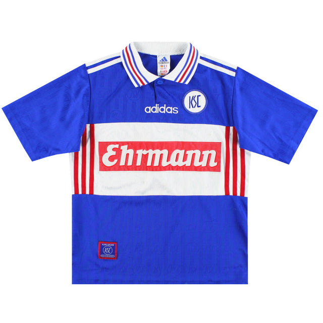 1997-98 Karslruhe adidas Home Shirt Y