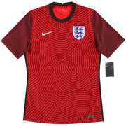 2020-21 England Nike Player Issue Torwart-Trikot *BNIB* L