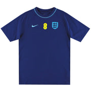 2022-23 England Nike Player Issue Travel-T-Shirt *Neuwertig* M