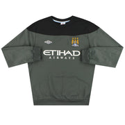 2011-12 Manchester City Umbro Trainingssweatshirt XL