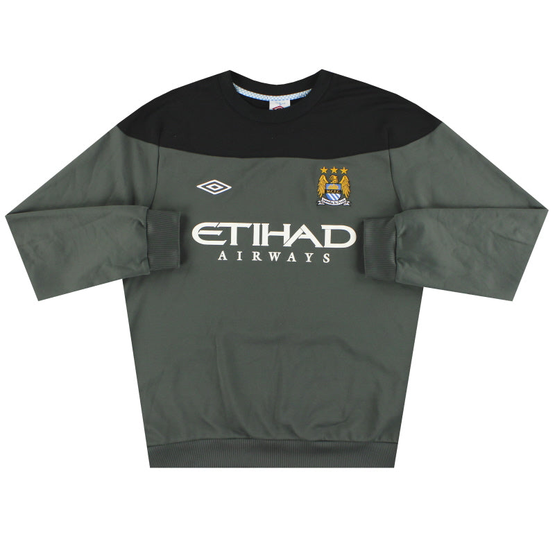 2011-12 Manchester City Umbro Trainingssweatshirt XL