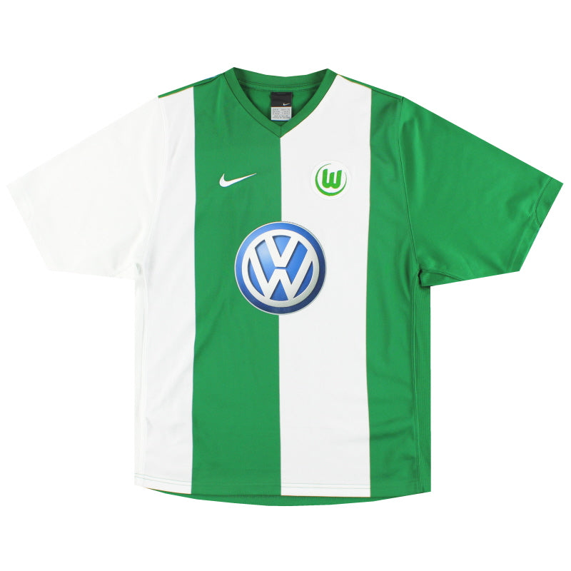 2006-07 Wolfsburg Nike Heimtrikot M