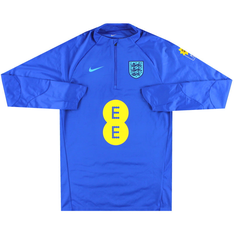 2022-23 England Nike Storm-Fit Player Issue 1/4 Zip Top *Neuwertig* S