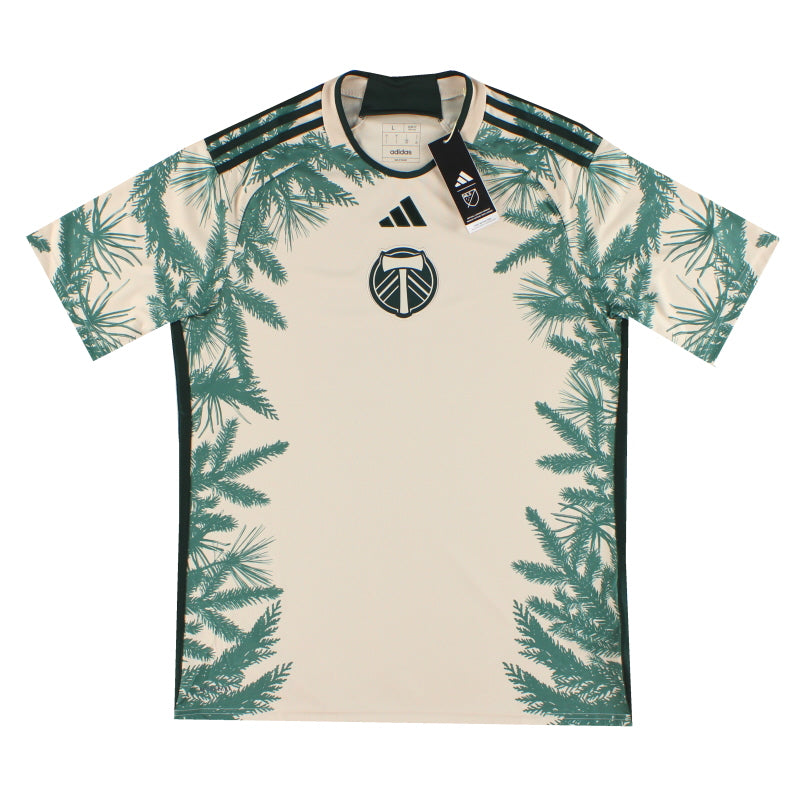2024-25 Portland Timbers adidas Auswärtstrikot *Neu mit Etikett* L