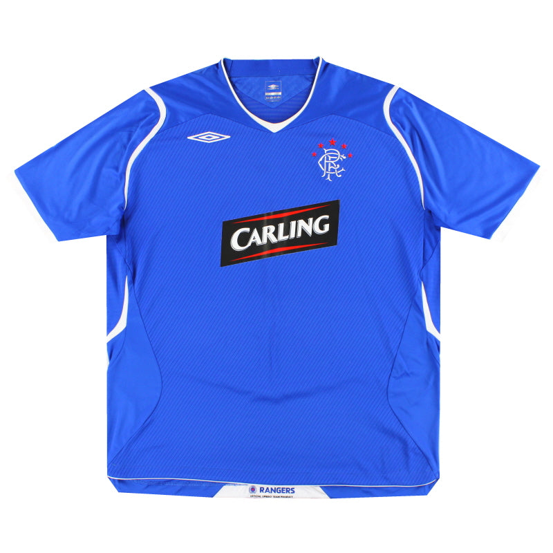 2008-09 Rangers Umbro Heimtrikot XXL