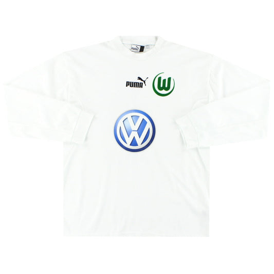 1999-00 Wolfsburg Puma Training Shirt #6 L