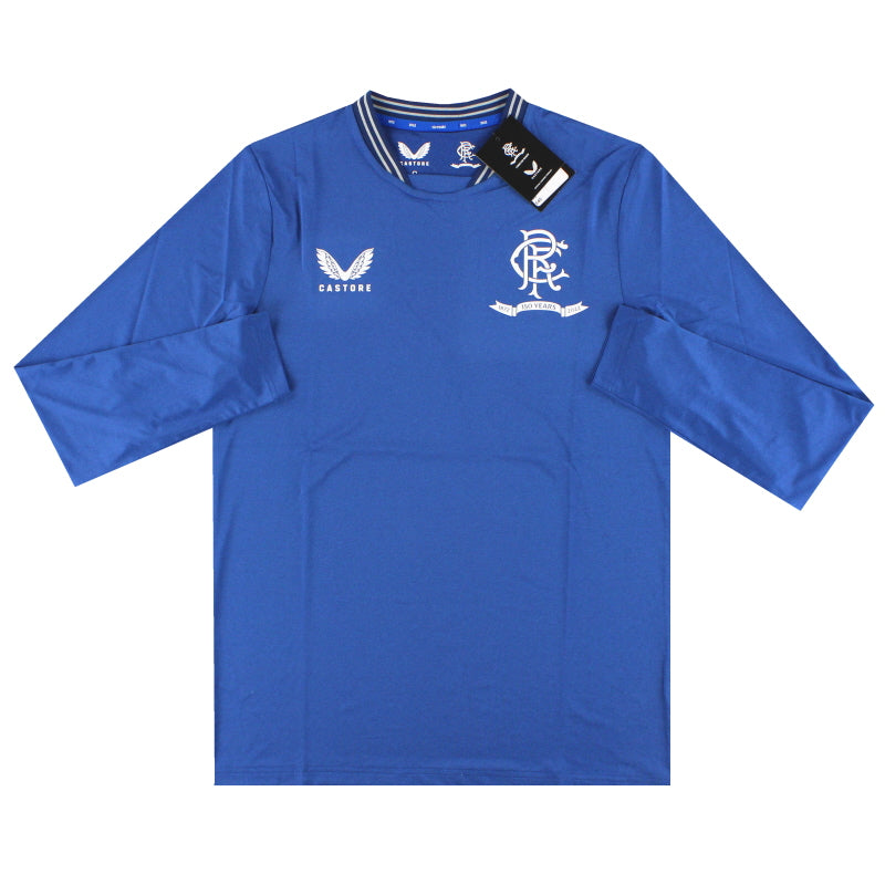2022-23 Rangers Castore Travel T-Shirt L/S *BNIB* S