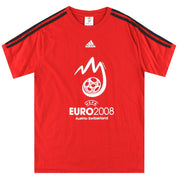 2008 UEFA Euro adidas Grafik T-Shirt XL