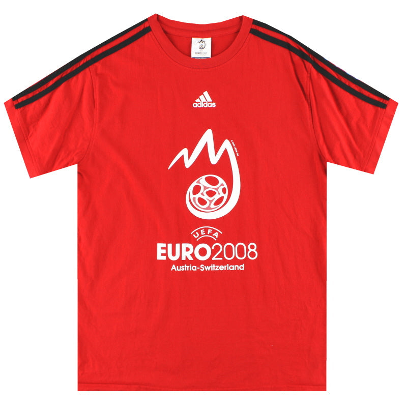 2008 UEFA Euro adidas Grafik T-Shirt XL