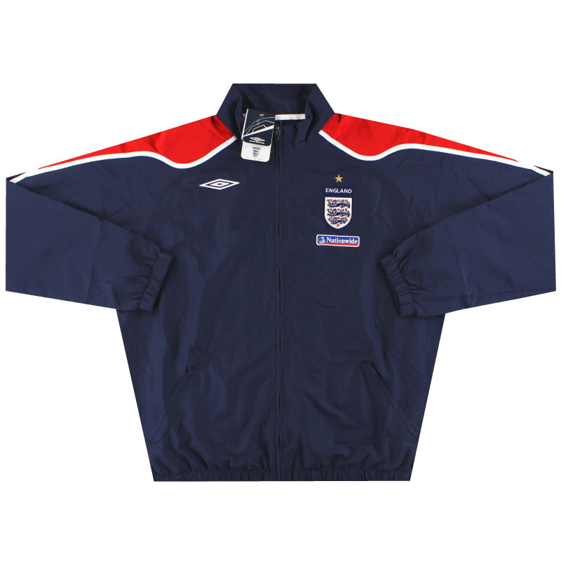 2007-09 England Umbro Trainingsjacke *mit Etikett* XXL