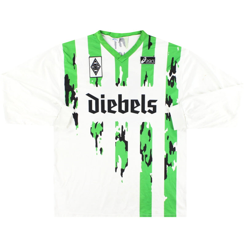 1994-95 Borussia Mönchengladbach Asics Heimtrikot #11 L/S XXL