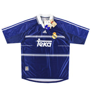 1998-99 Real Madrid adidas Auswärtstrikot *mit Etikett* L