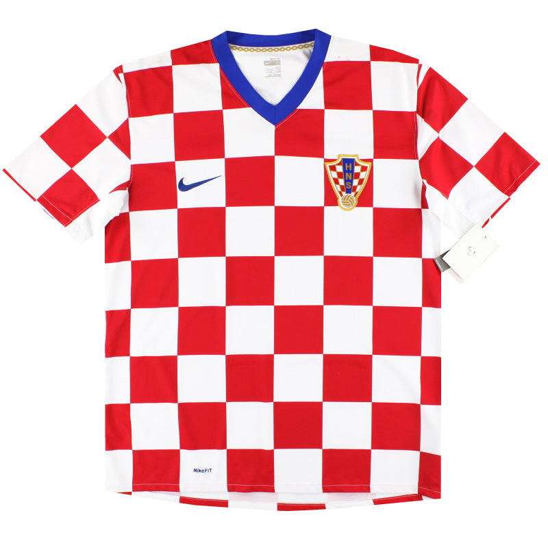 2008-09 Kroatien Nike Heimtrikot *m. Etiketten* L
