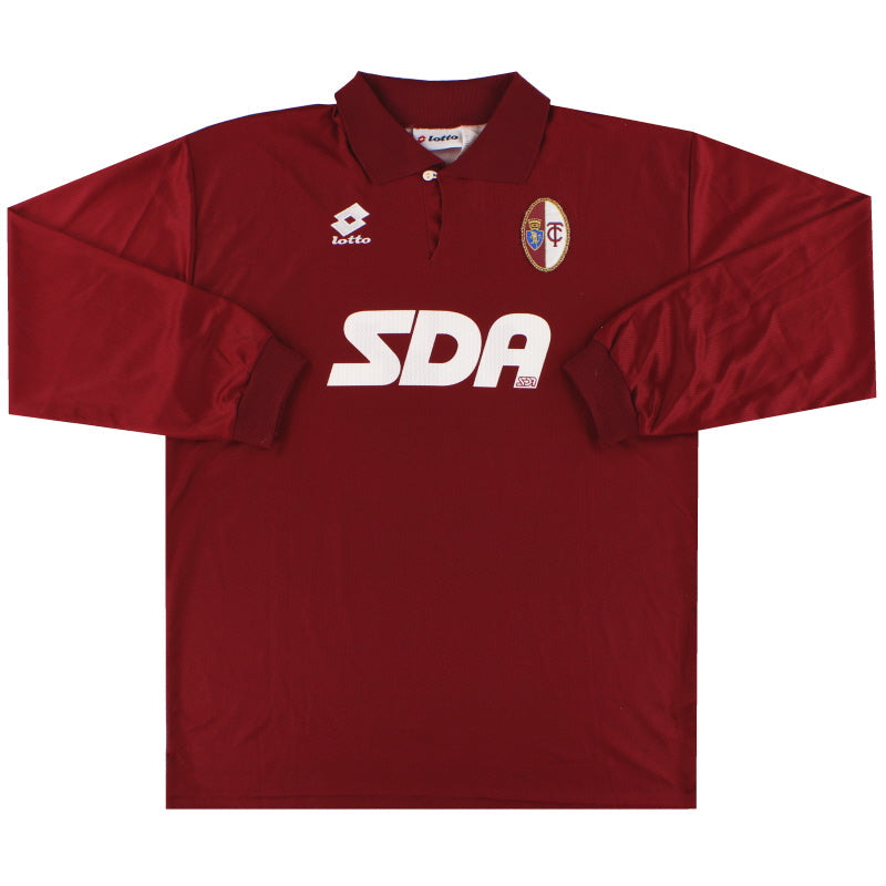 1995-96 Turin Lotto Match Issued Heimtrikot Langarm #23 L