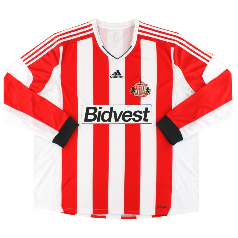 2013-14 Sunderland adidas Heimtrikot L/S XXXL