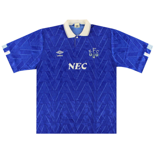 1989-91 Everton Umbro Home Shirt *Mint* XXL