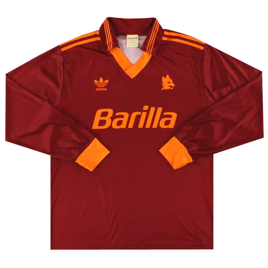 1992-94 Roma adidas Home Shirt L/S