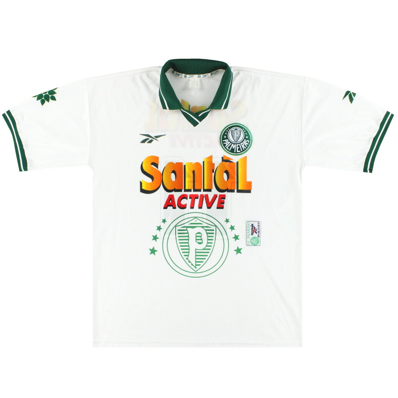 1998 Palmeiras Reebok Auswärtstrikot #11 L