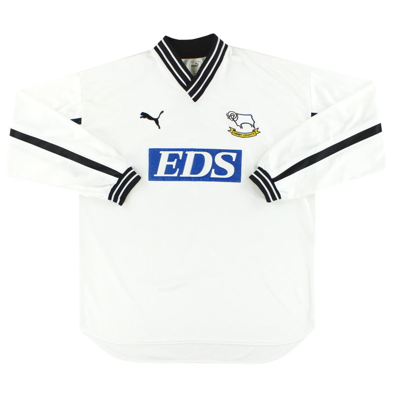 1999-01 Derby County Puma Heimtrikot L/S L