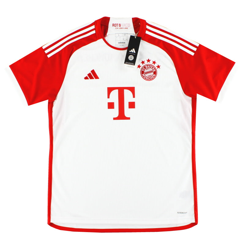 2023-24 FC Bayern München adidas Heimtrikot *mit Etikett* L