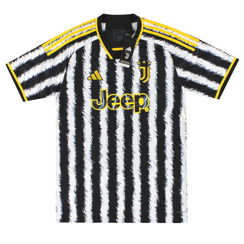 2023-24 Juventus adidas Heimtrikot *m/Etikett* M