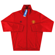 2023-24 Manchester United adidas Essential Trefoil Jacke *mit Etiketten* L