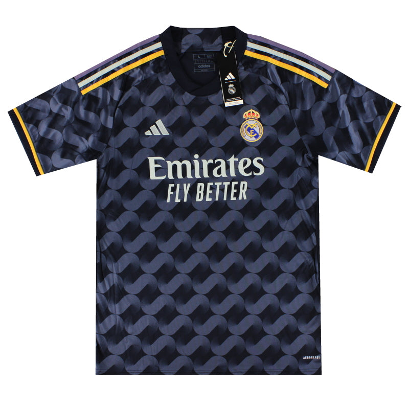 2023-24 Real Madrid adidas Auswärtstrikot *mit Etikett* XXL