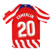2022-23 Atletico Madrid Nike Heimtrikot Esmerlin #20 *mit Etiketten* S