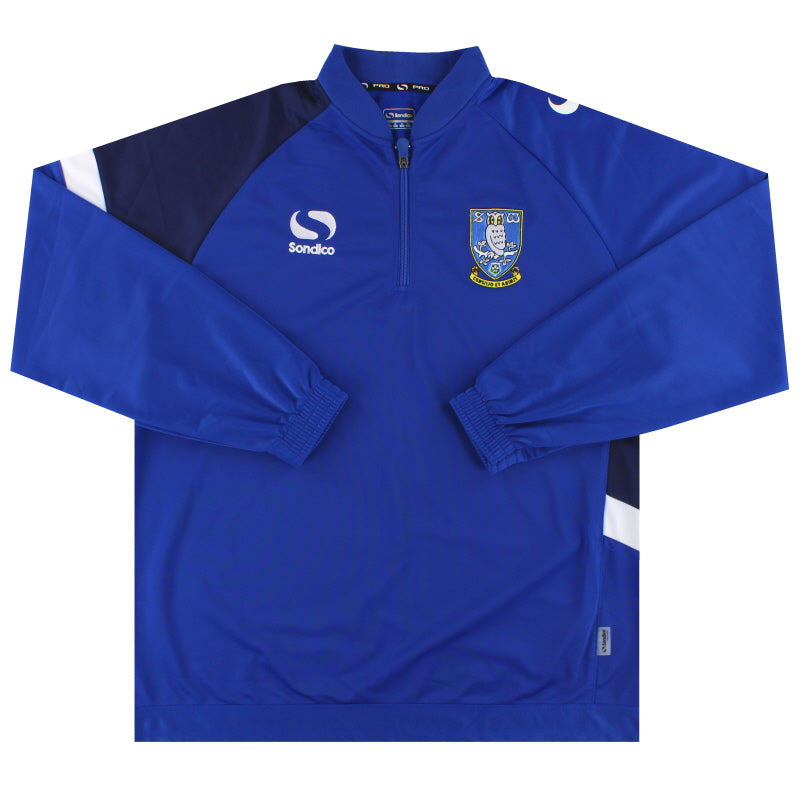 2016-17 Sheffield Wednesday Sondico 1/4 Zip Training Top *Neuwertig* XL