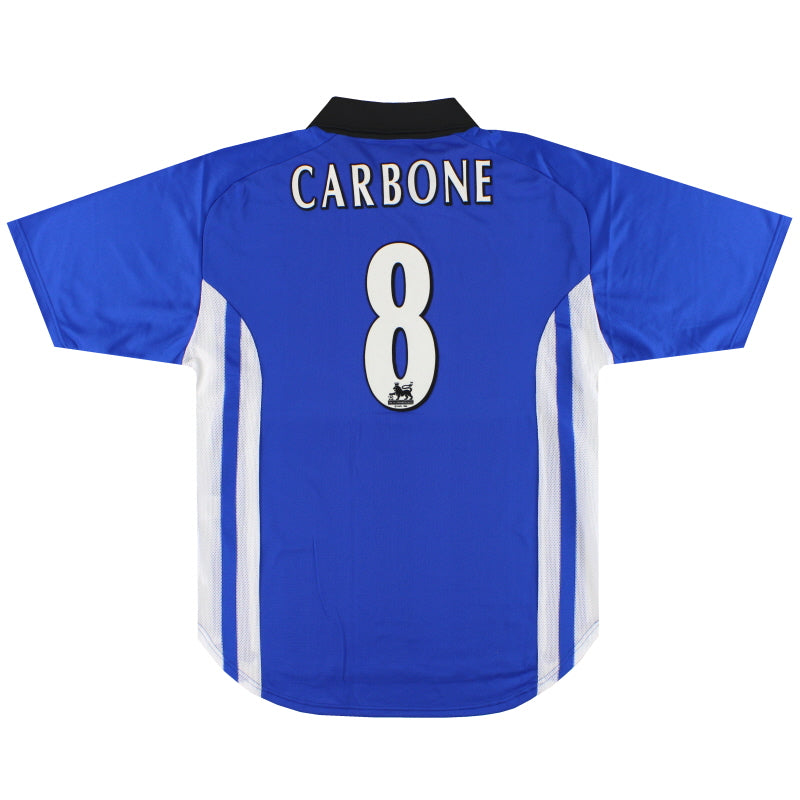 1999-00 Sheffield Wednesday Puma Heimtrikot Carbone #8 *mit Etiketten* M