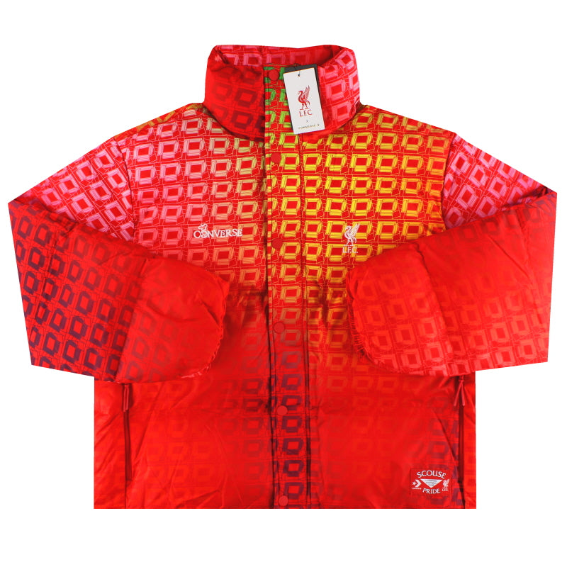 2023-24 Liverpool x Converse Pufferjacke *mit Etikett* XXL