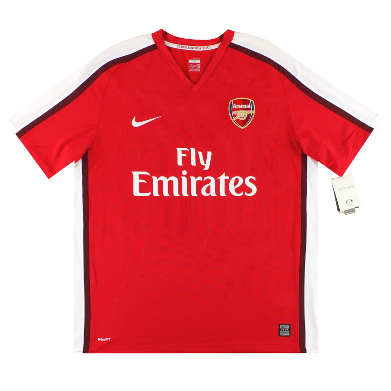 2008-10 Arsenal Nike Heimtrikot *mit Etiketten* L