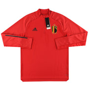 2020-21 Belgien adidas 1/4 Zip Trainingsoberteil *BNIB* S