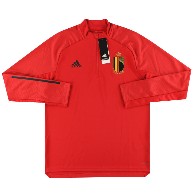 2020-21 Belgien adidas 1/4 Zip Trainingsoberteil *BNIB* S