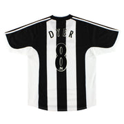 2001-03 Newcastle adidas Heimtrikot Dyer #8 *Neuwertig* L