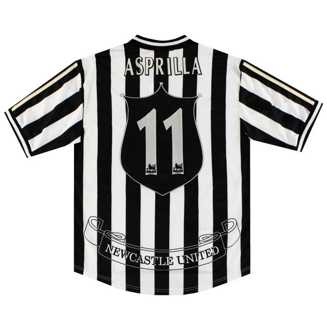 1997-99 Newcastle adidas Home Shirt Asprilla #11 XL